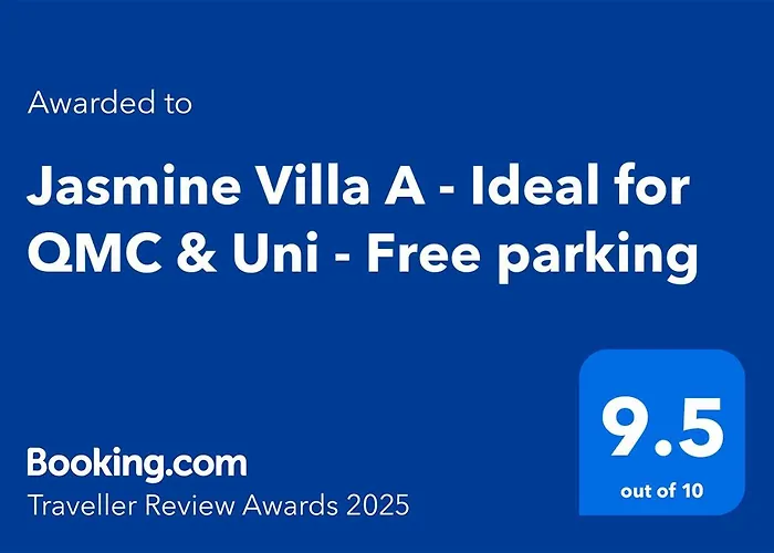 Jasmine Villa A - Ideal For Qmc & Uni - Free Parking